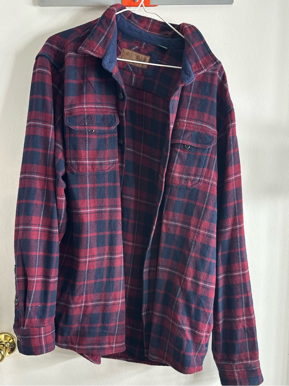Orvis Men's Plaid Flannel